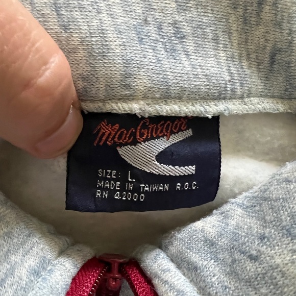 Vintage Macgregor Full Zip Athletic Tennis Jacket Size Large - Picture 5 of 8